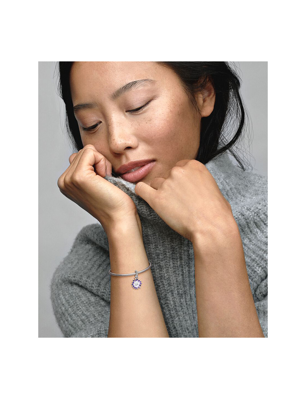 CONTA PENDENTE MARGARIDA ROXA PANDORA