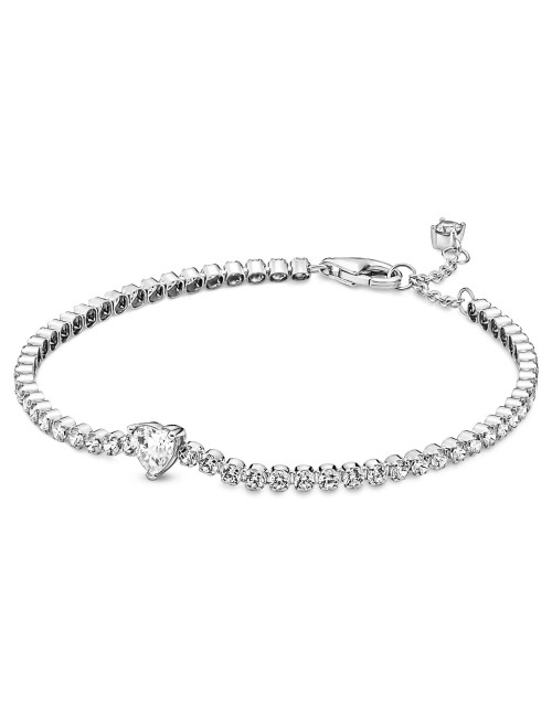 Pulseira Sparkling Heart Pandora