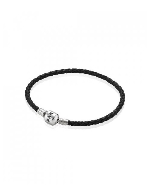 PULSEIRA MOMENTS SINGLE WOVEN LEATHER PANDORA
