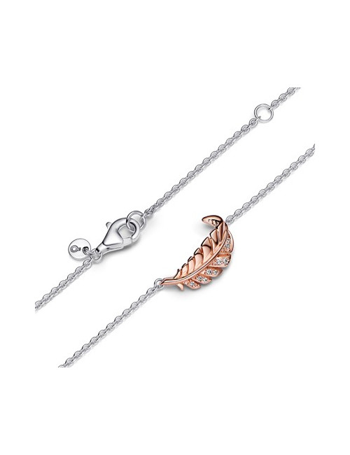COLAR FLOATING FEATHER PANDORA