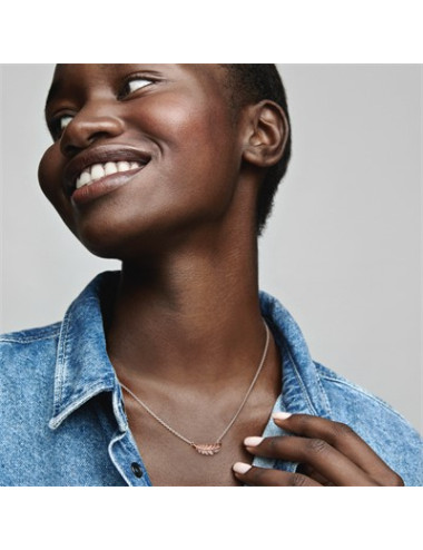 COLAR FLOATING FEATHER PANDORA