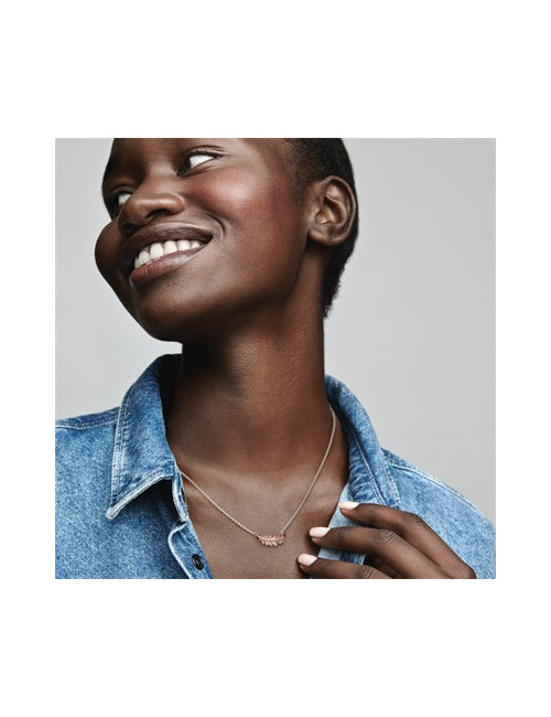 COLAR FLOATING FEATHER PANDORA