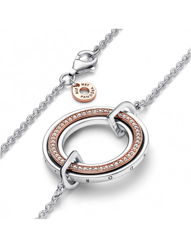 Colar Logo & Pavé Pandora