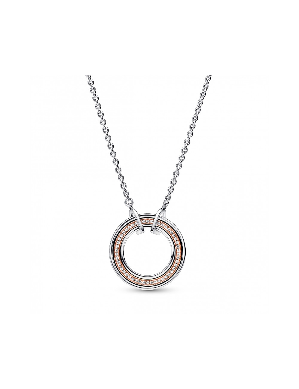 Colar Logo & Pavé Pandora