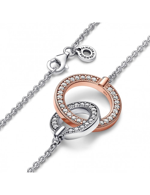 Colar Logo & Pavé Pandora