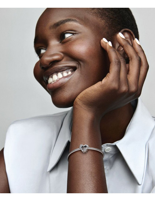 CONTA OPEN HEART AND ROSE FLOWERS PANDORA