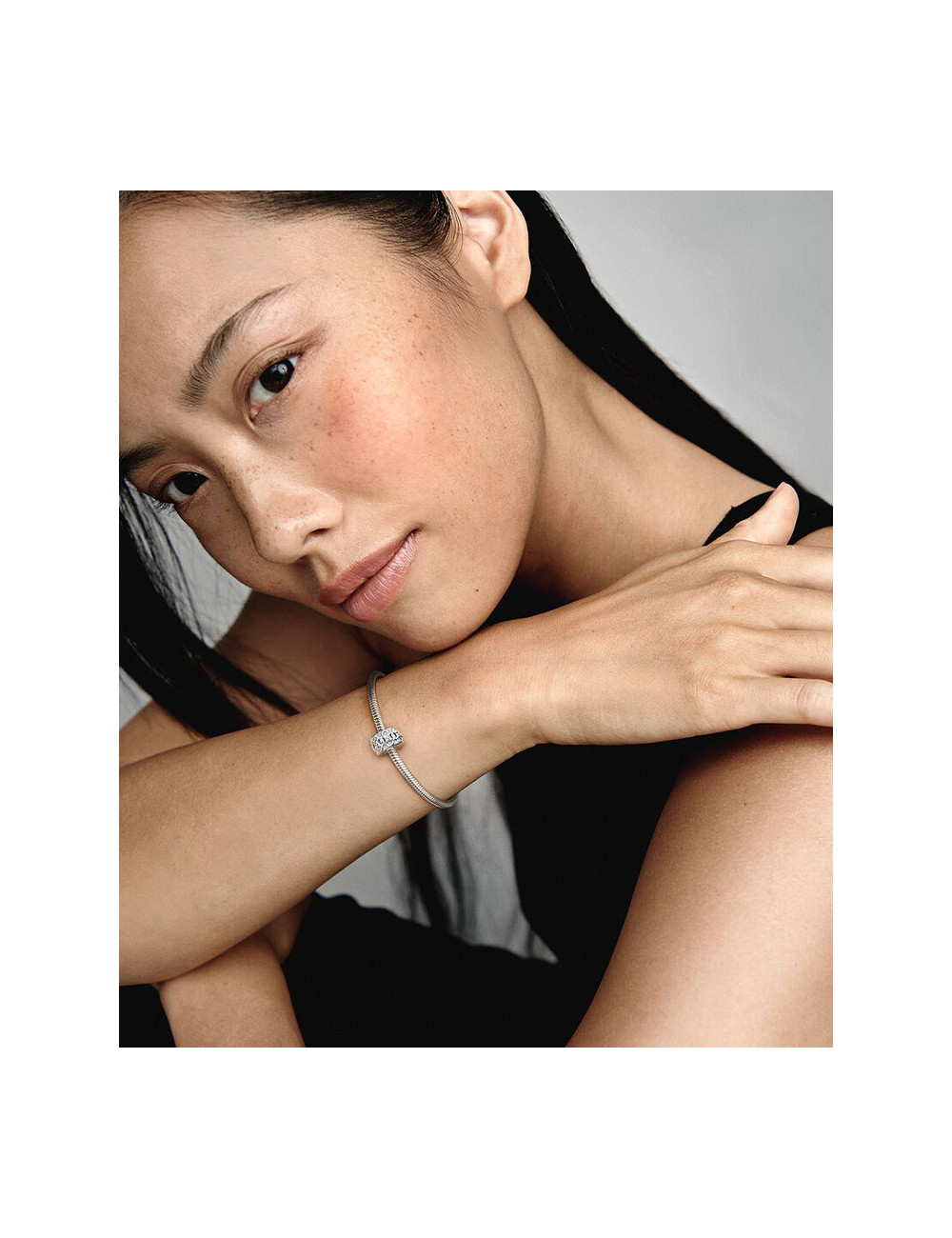 CONTA CLIP PADRAO FLORAL PANDORA