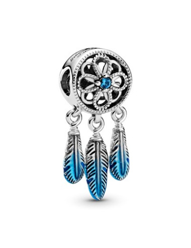 CONTA CAÇA SONHOS AZUL UNICEF PANDORA