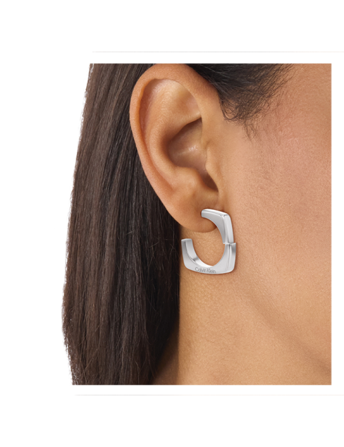 Brincos Bold Metals Calvin Klein