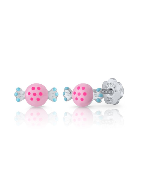 Brincos La Petra Rebuçado Rosa