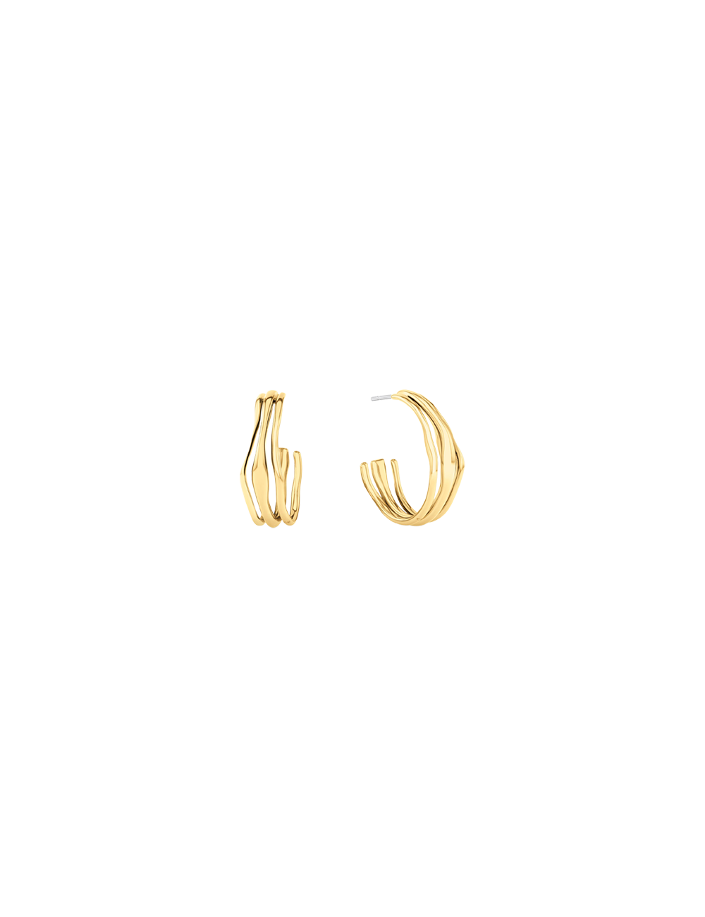 Brincos Wavy Calvin Kein