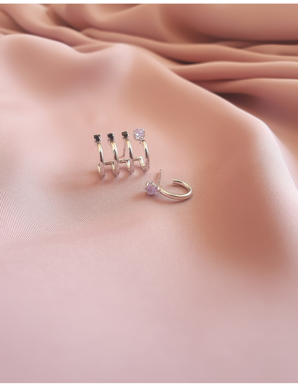 ARGOLA COM EAR CUFF BRINCO