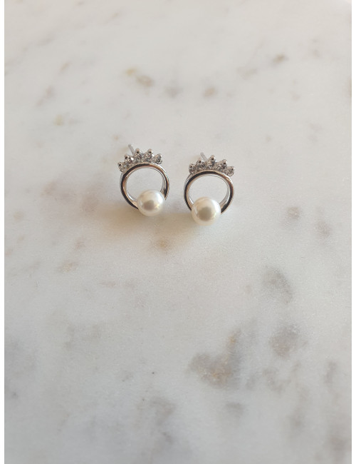 BRINCOS MY QUEEN PRATA