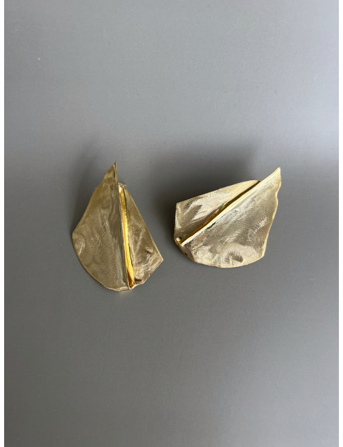 Brincos St Tropez Prata Dourada