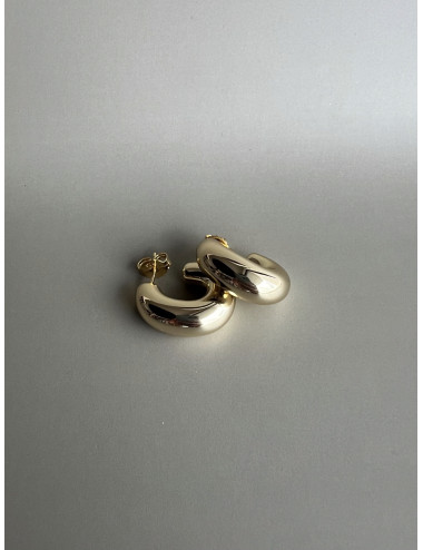 Brincos Raphael Prata Dourada