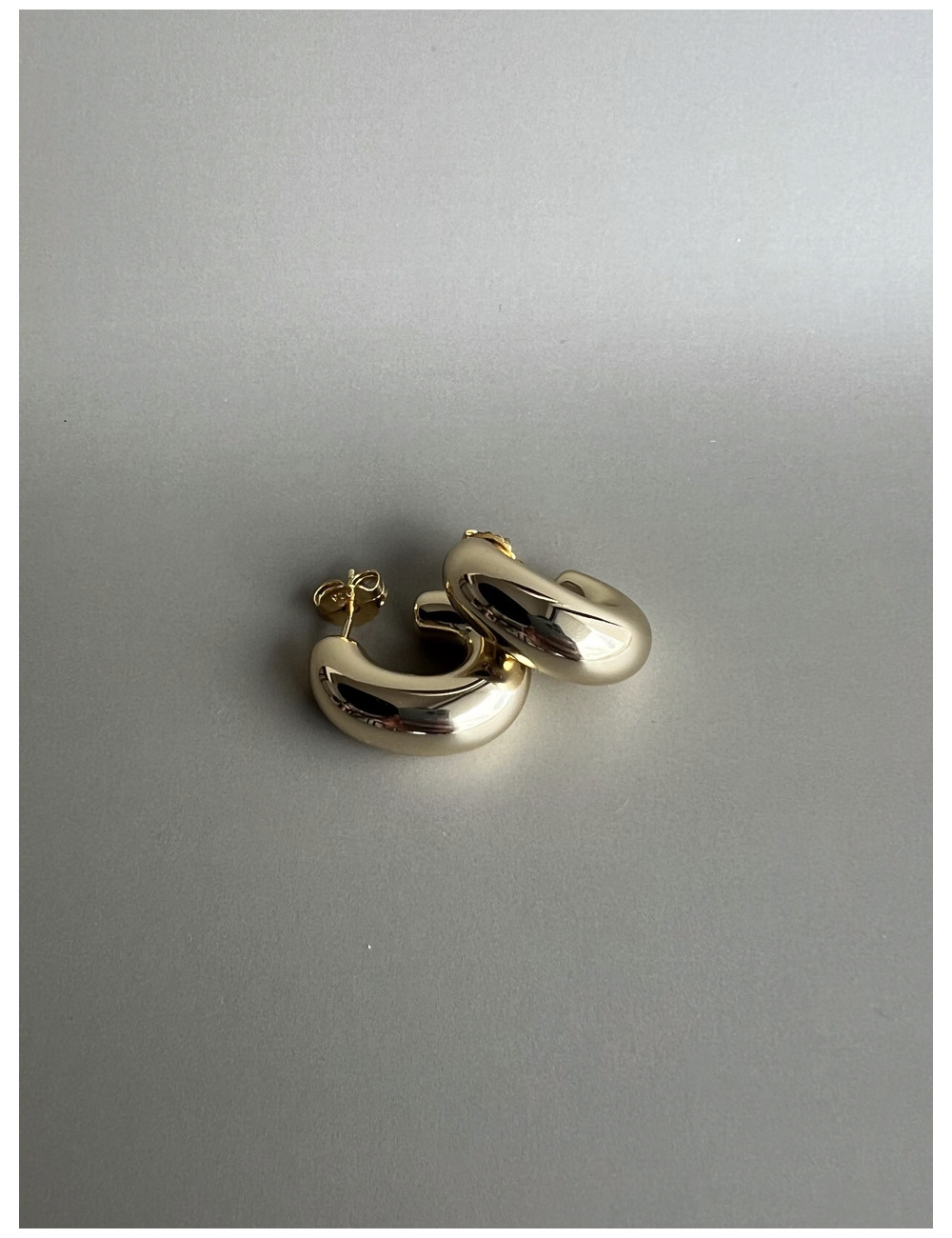 Brincos Raphael Prata Dourada