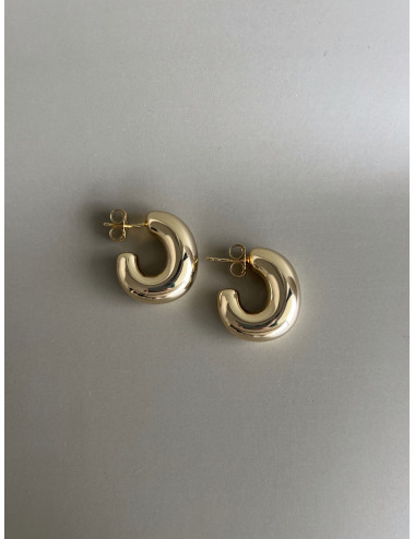 Brincos Raphael Prata Dourada