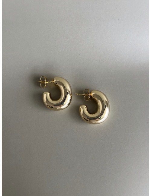 Brincos Raphael Prata Dourada