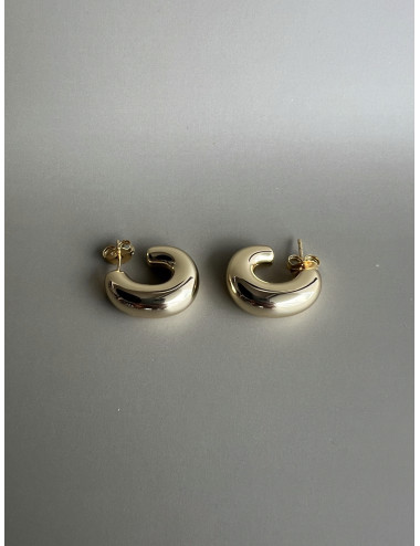 Brincos Raphael Prata Dourada