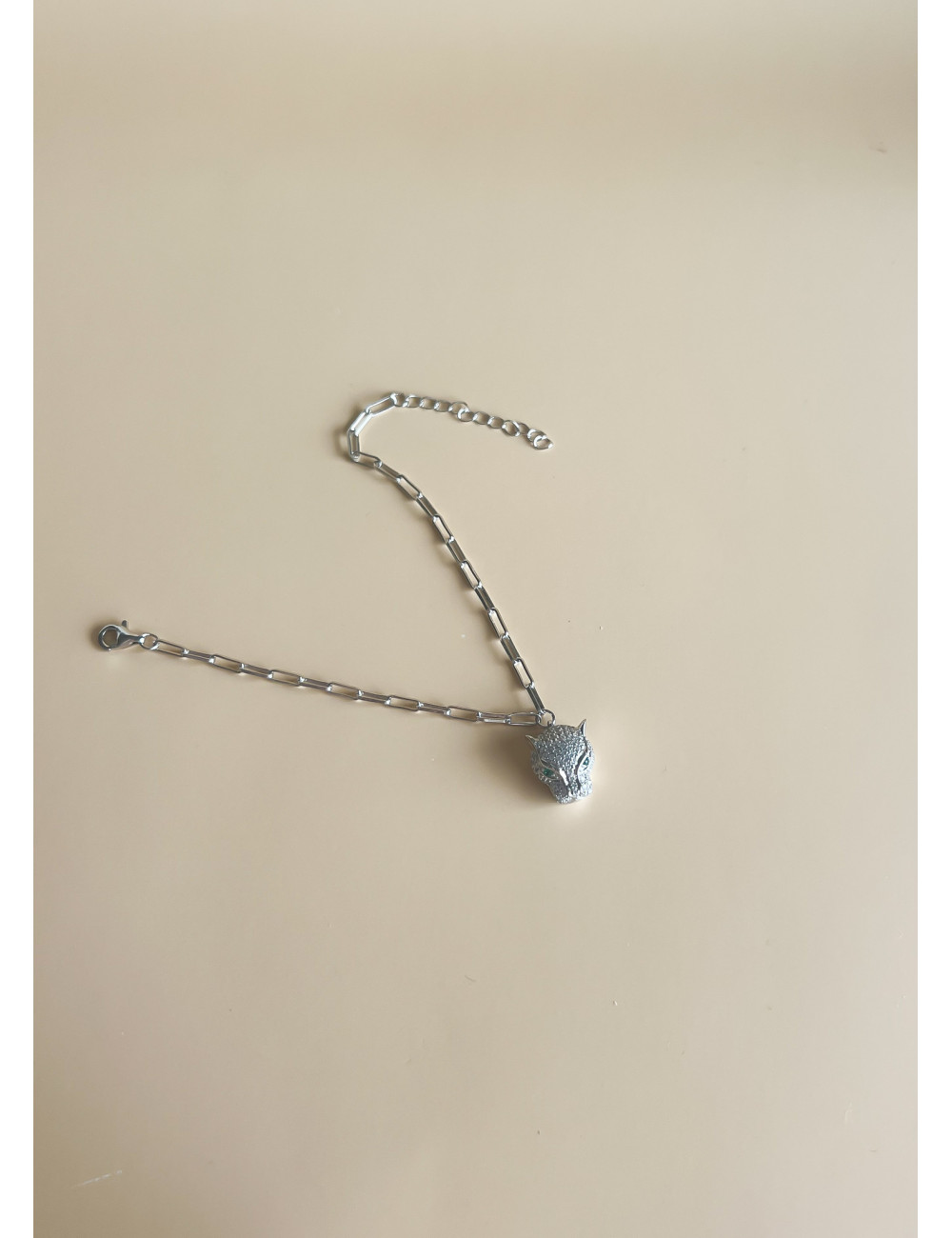 Pulseira Pantera Prata