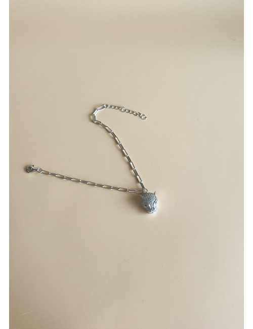 Pulseira Pantera Prata