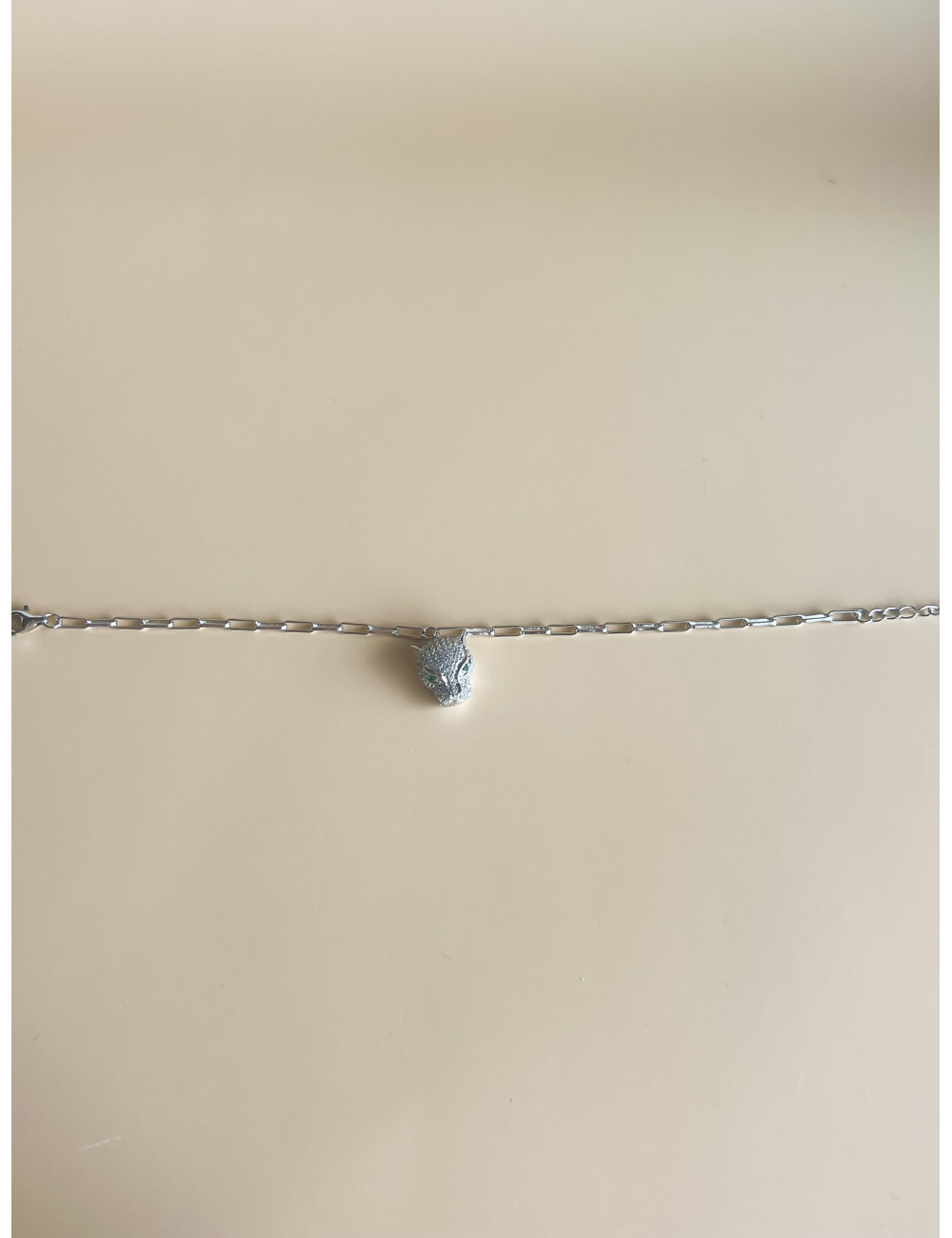 Pulseira Pantera Prata