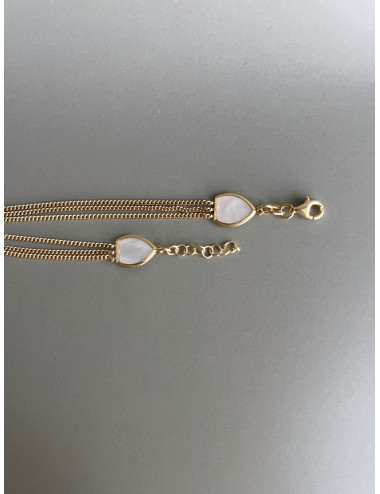 Pulseira Ferrat Prata Dourada