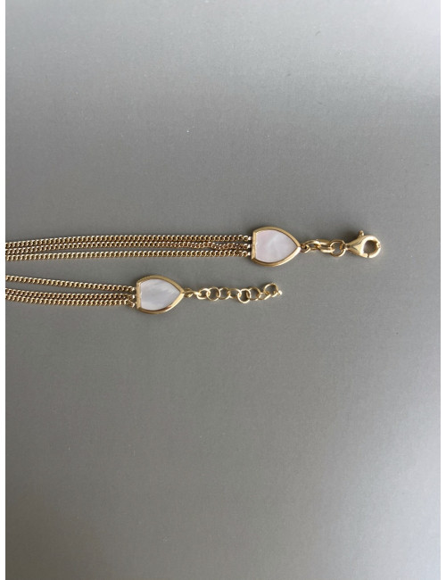 Pulseira Ferrat Prata Dourada