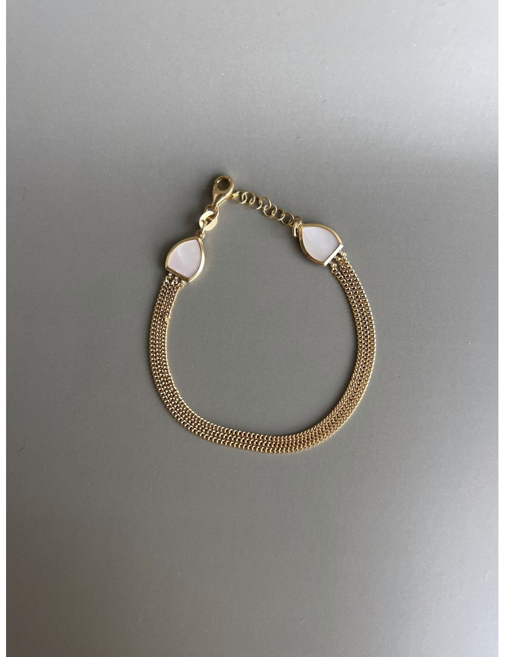 Pulseira Ferrat Prata Dourada