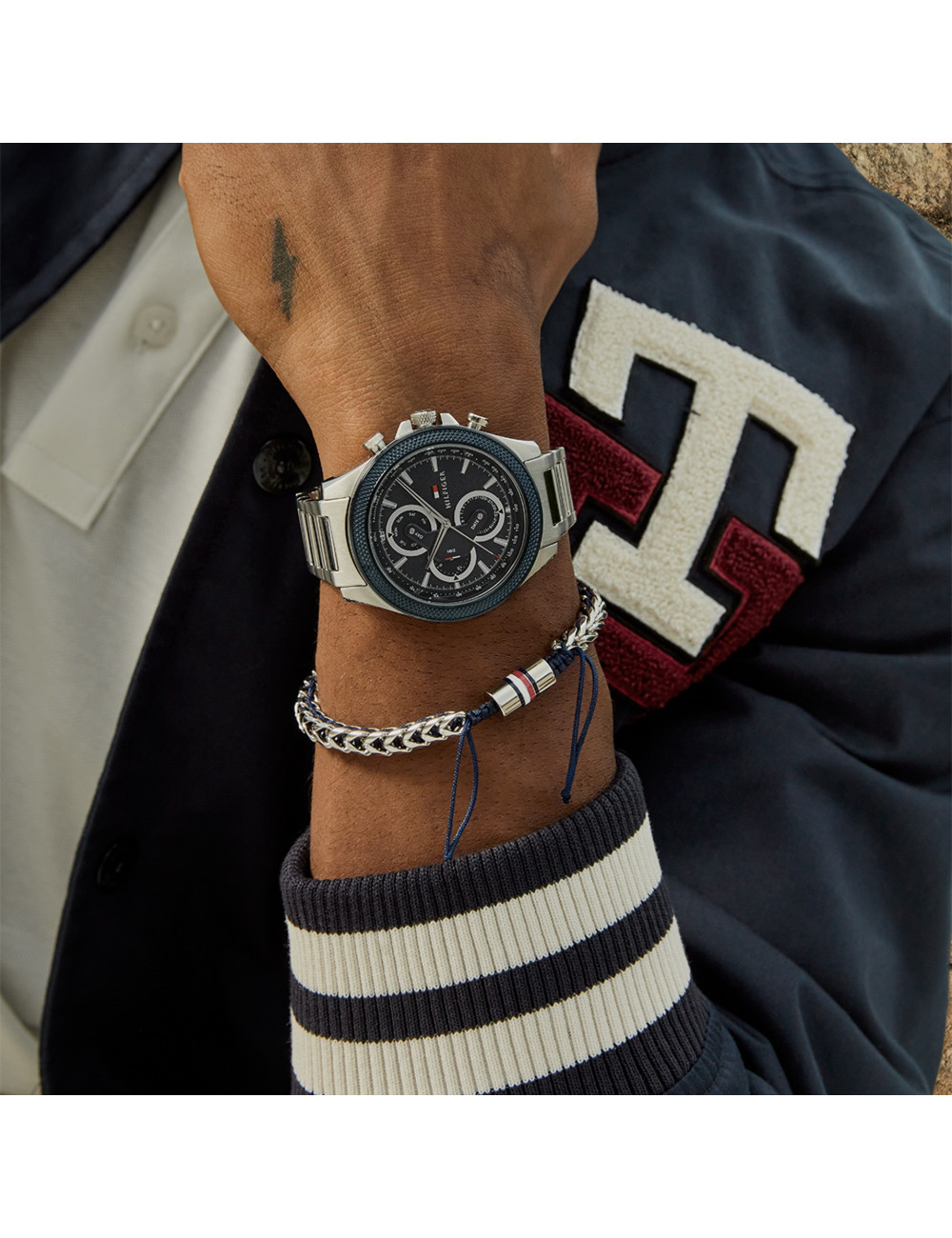 Relógio Clark Navy Tommy Hilfiger