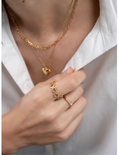 Anel One Reflexions Heart