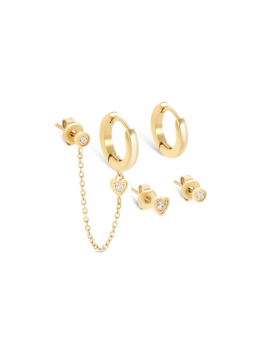 Set Brincos Golden Four