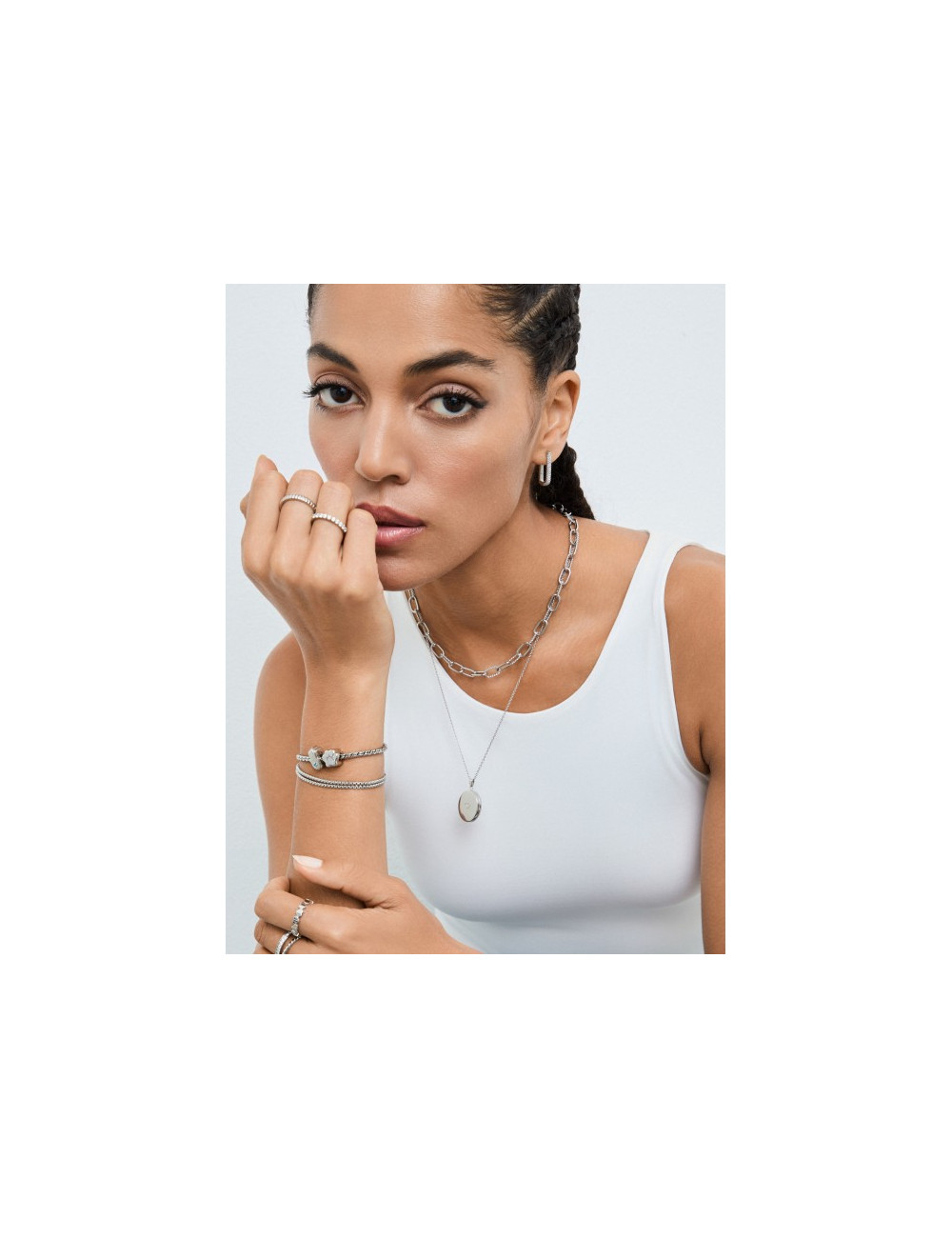 Set Relicário & Brincos One Memories