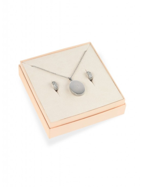 Set Relicário & Brincos One Memories