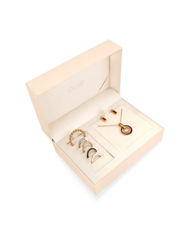Set Colar & Brincos One Mood Rouge