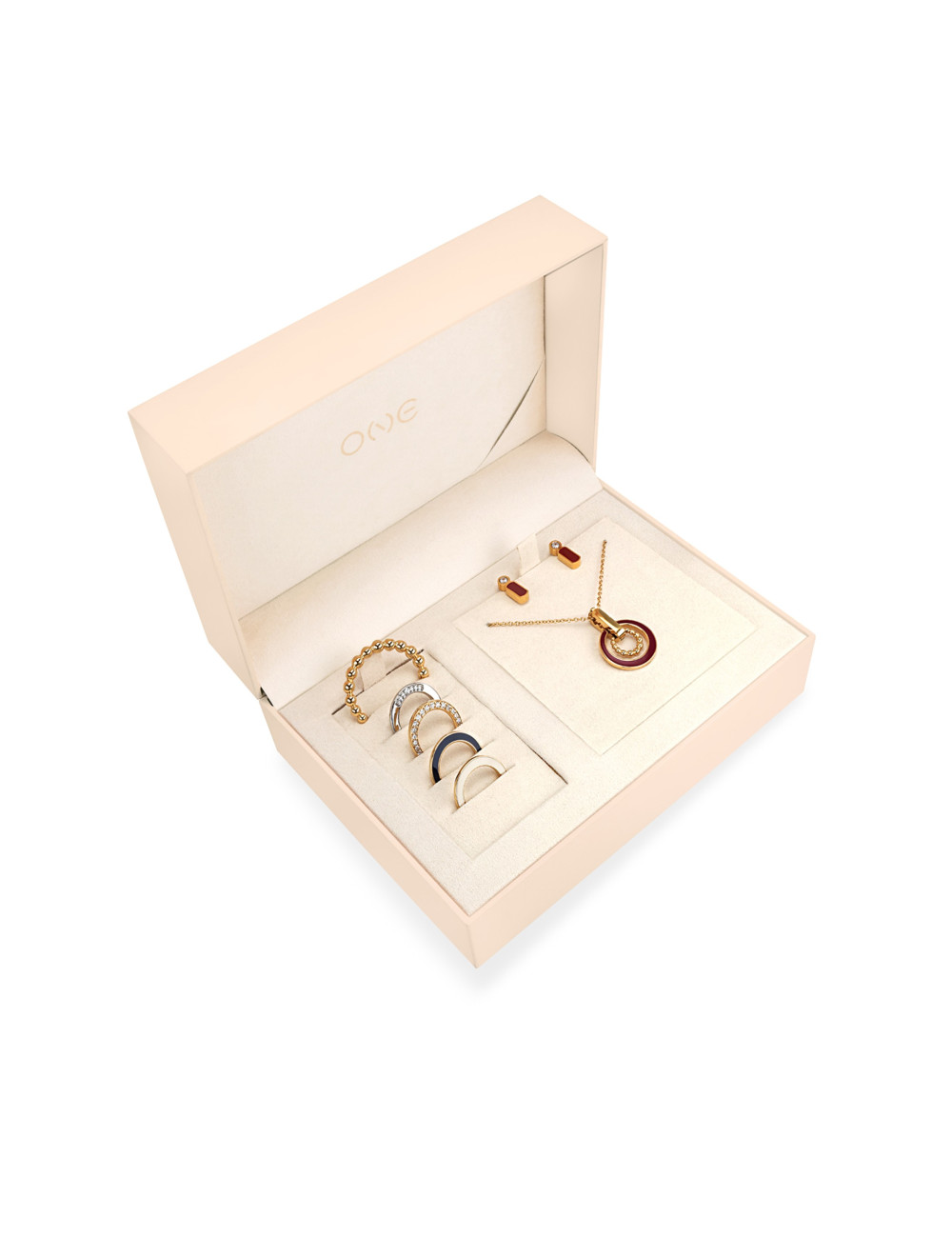 Set Colar & Brincos One Mood Rouge