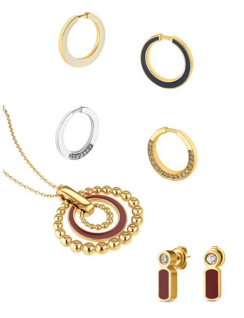 Set Colar & Brincos One Mood Rouge