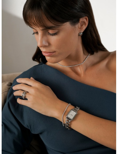 Pulseira One Silver Frost Refined