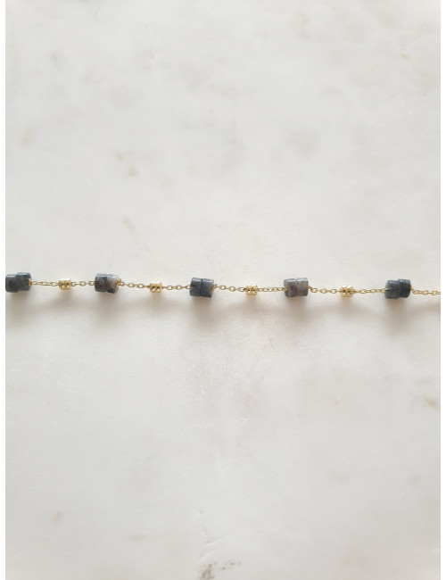 PULSEIRA MY STRASS CINZA PRATA DOURADA