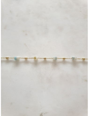 PULSEIRA MY STRASS GREEN PRATA DOURADA