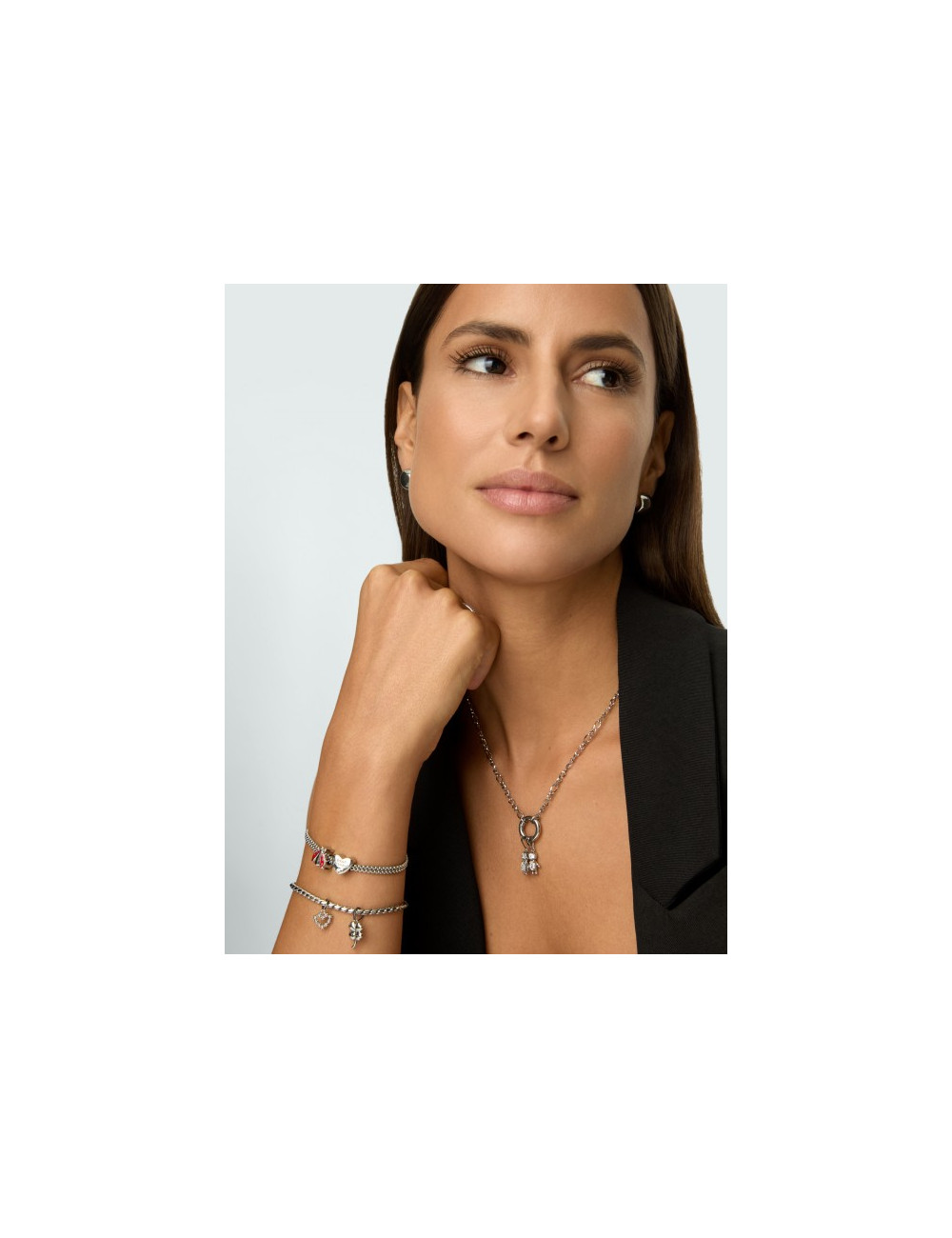 Charme One Energy Boy Crystal Silver