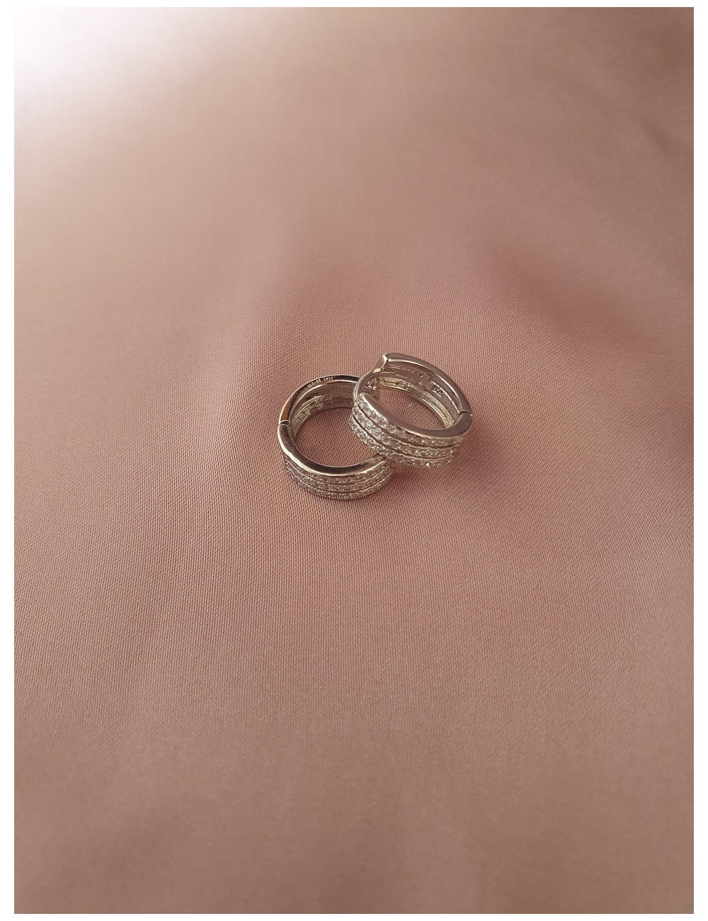 ARGOLAS ZIRCÓNIAS EM PRATA