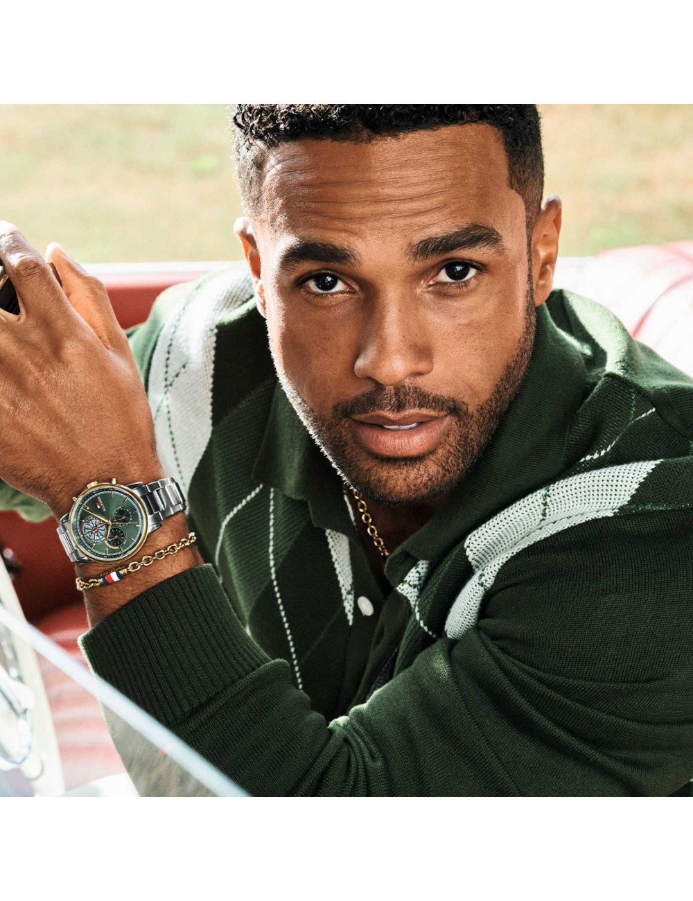 Relógio Stewart Green Tommy Hilfiger