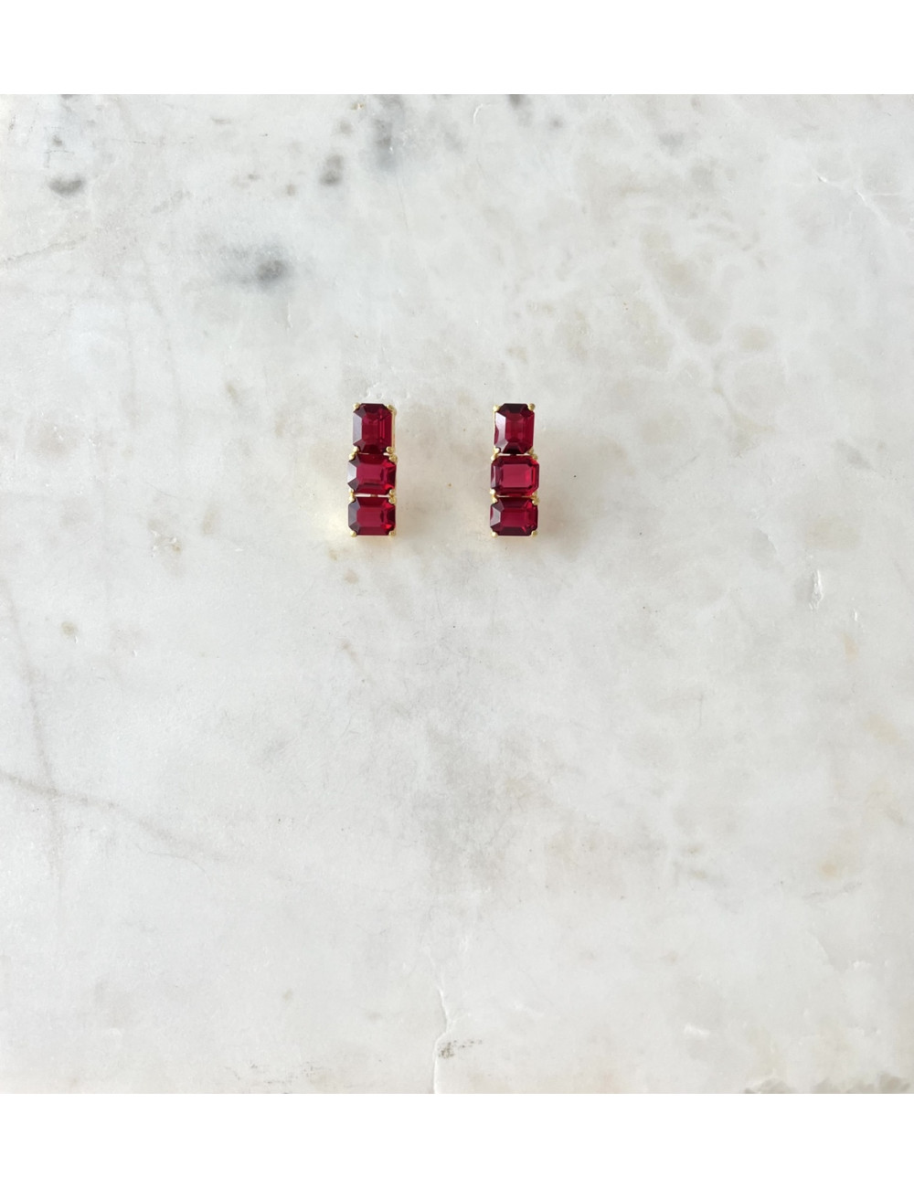 Brincos Rio Prata Dourada