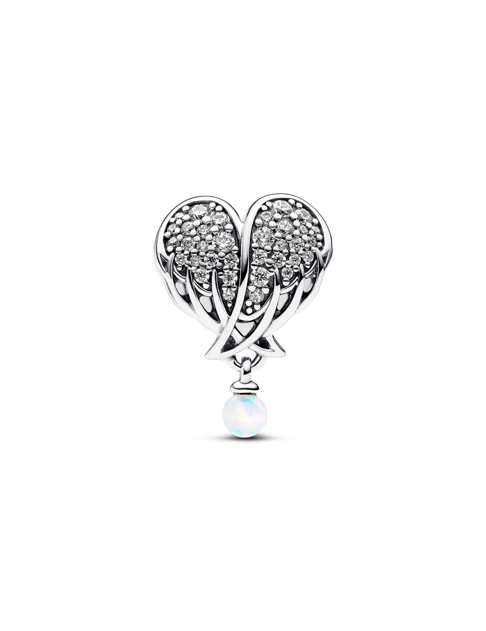 Conta Angel Wings & Heart Pandora