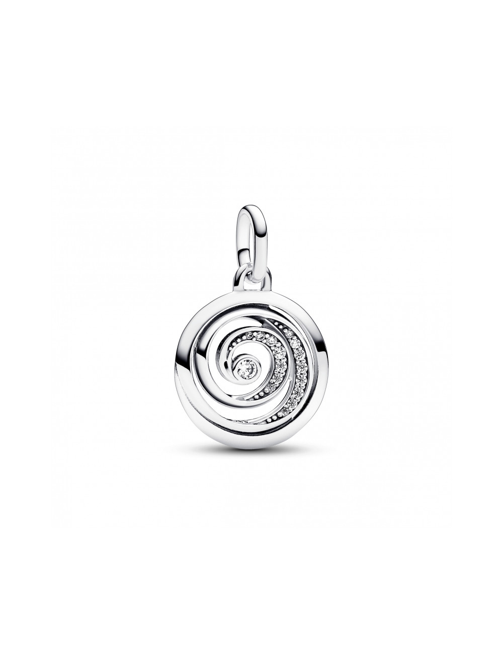 Conta Gratitude Spiral Medallion Me Pandora