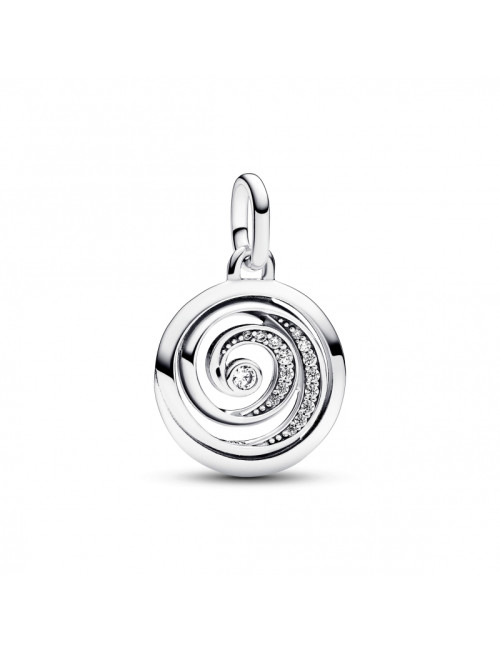 Conta Gratitude Spiral Medallion Me Pandora
