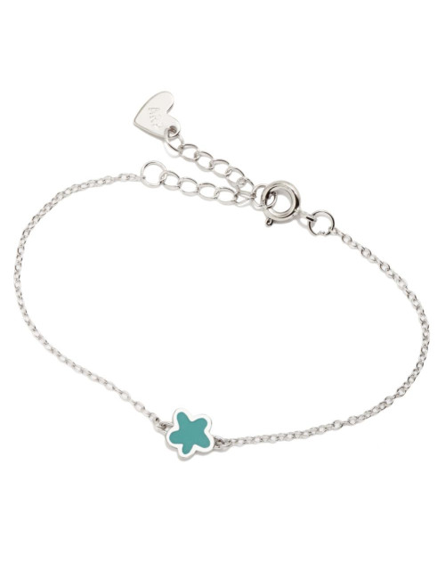 Pulseira Flor Azul Tiffany Agatha Ruiz de La Prada