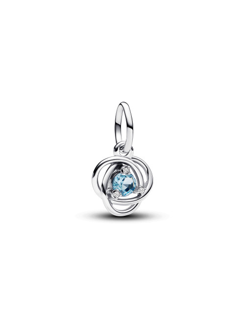 Conta Sea Aqua Blue Eternity Circle Pandora