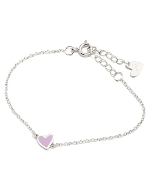Pulseira Coração Lavanda Agatha Ruiz de La Prada
